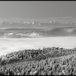 J. Tlskal: Zimn alpsk panorama z Boubna